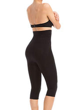Load image into Gallery viewer, Farmacell 323 (Black, L/XL) Women&#39;s high-Waisted Push-up Anti-Cellulite Control Capri Leggings
