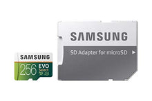 Load image into Gallery viewer, Samsung EVO Select 256GB microSDXC UHS-I U3 100MB/s Full HD &amp; 4K UHD Memory Card with SD Adapter (MB-ME256HA/EU) - Amazon Exclusive
