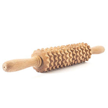 Load image into Gallery viewer, Tuuli Accessories Anti Cellulite Massage Roller Tool Massager Maderotherapy Wooden 40 cm
