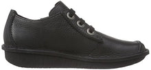 Load image into Gallery viewer, Clarks Women's Funny Dream Derbys, Black (Black Leather), 5.5 UK
