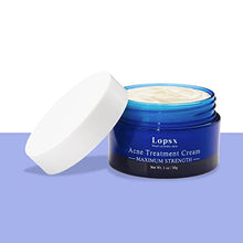 Load image into Gallery viewer, Acne Treatment Cream Lopsx Spot Treatment for Spots Blemishes Problem Skin Double Strength Suitable and Safe for Prone to Acne Skin &amp; Sensitive Skin

