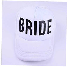 Load image into Gallery viewer, Ruluti 1pcs Bride Cap Baseball Net Cap Hen Bachelorette Party Wedding Bride Shower Mariage
