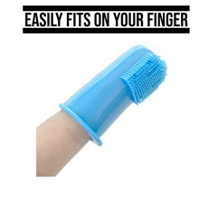 Load image into Gallery viewer, Happy Furry Pet | Cat Dog Silicone Finger Toothbrush &amp; Storage Case
