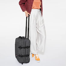 Load image into Gallery viewer, Eastpak Tranverz S Suitcase, 51 cm, 42 L, Black Denim
