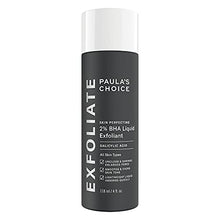 Load image into Gallery viewer, Paula&#39;s Choice Skin Perfecting 2% BHA Liquid Exfoliant - Face Exfoliating Peel Fights Blackheads, Breakouts &amp; Enlarged Pores - with Salicylic Acid - Combination, Oily &amp; Acne Prone Skin - 118 ml
