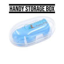 Load image into Gallery viewer, Happy Furry Pet | Cat Dog Silicone Finger Toothbrush &amp; Storage Case
