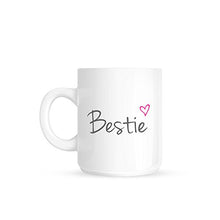 Load image into Gallery viewer, Bestie Love Heart Best Friend Ceramic Gift Mug
