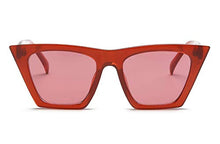 Load image into Gallery viewer, FEISEDY Vintage Square Cat Eye Sunglasses for Women Trendy Retro Cateye Sunglasses B2473
