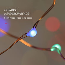 Load image into Gallery viewer, Ariceleo Mini Fairy Lights Battery Operate, 1 Pack Copper Wire Night Lights 3*AAA Battery Powered Led Starry Fairy String Lights for Bedroom, Christmas, Party, Wedding, Decoration(5m/16ft Multi)
