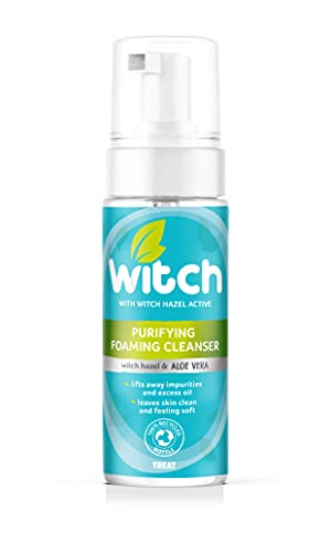 Witch Foaming Cleanser with Aloe Vera and Witch Hazel removes impurities, excess oil and make-up, refreshes and tones skin