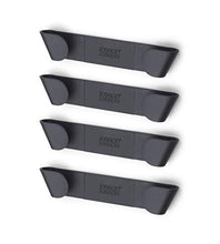 Load image into Gallery viewer, Joseph Joseph 85149 CupboardStore Set of 4 In-cupboard Pan Lid Holders- Grey
