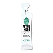 Load image into Gallery viewer, Vegan Tattoo Aftercare Lotion by After Inked. Best for new tattoos, Permanent Make Up, Micropigmentation, Microblading and Laser Removal. Sachet Sizes: 7 ml each (Pack of 4)

