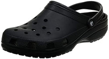 Load image into Gallery viewer, Crocs Unisex's Classic Printed Floral Clog, Black, 10 UK Men/11 UK Women
