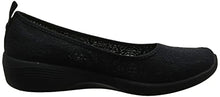 Load image into Gallery viewer, Skechers ARYA - AIRY DAYS, Women's Ballet Flats, Black (Black Crochet/Trim Bbk), 7 UK (40 EU)
