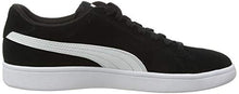 Load image into Gallery viewer, PUMA Unisex Puma Smash v2 Trainers, Puma Black Puma White Puma Silver, 9 UK
