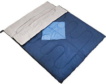 Load image into Gallery viewer, Out There! Double Envelope Sleeping Bag Lightweight Polyester Adult Sleeping Bag 2 Season Sleeping Bag
