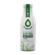 Load image into Gallery viewer, Simplee Aloe ® - Aloe Vera Juice 1 Litre - Natural, Organic &amp; Cold Pressed
