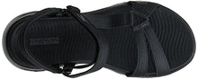 Load image into Gallery viewer, Skechers Women&#39;s On-The-go 600-Brilliancy-15316 Sport Sandal, Black (Black), 6 UK (39 EU)
