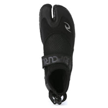 Load image into Gallery viewer, RIP CURL 1.5MM Dawn Patrol Reefer Low Split Toe Shoes - Unisex - Comfortable and Durable Watersports Black 8 UK
