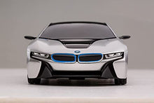 Load image into Gallery viewer, RASTAR 48400 BMW I8 1:24 Remote Control Car, Black &amp; White, Scale
