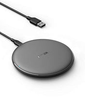 Load image into Gallery viewer, Anker Wireless Charger, PowerWave Pad Qi-Certified 10W Max for iPhone 12, 12 Mini, 12 Pro Max, SE 2020, 11, 11 Pro, AirPods, Galaxy S20 (No AC Adapter, Not Compatible with MagSafe Magnetic Charging)
