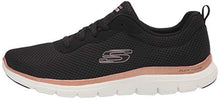 Load image into Gallery viewer, Skechers Women's Flex Appeal 4.0 Brilliant View Sneaker, Black, 5 UK
