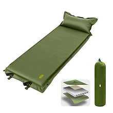 Load image into Gallery viewer, Zenph Camping Mat,Self-Inflating Sleeping Mat, Camping Portable Air Mats 2 inch Thickness,Inflatable Single Pads Tents Mats for Backpacking, Camping, Travel, Beach, Yard(Green)
