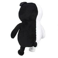 Load image into Gallery viewer, Monokuma Plush Toy Black and White Bear Stuffed Animal Anime Cosplay Plush 10 Inch
