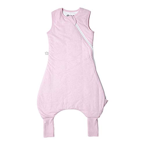 Tommee Tippee Baby Sleep Bag with Legs, The Original Grobag Steppee, Baby Romper Suit, Soft Cotton-Rich Fabric, 6-18m, 1.0 Tog, Pink Marl