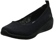 Load image into Gallery viewer, Skechers ARYA - AIRY DAYS, Women's Ballet Flats, Black (Black Crochet/Trim Bbk), 7 UK (40 EU)
