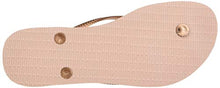 Load image into Gallery viewer, Havaianas SLIM CRYSTAL GLAMOUR SW, BALLET ROSE, UK 6/7
