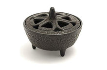 Load image into Gallery viewer, The Smudge Stick Shop Cast Iron Incense Burner
