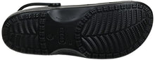 Load image into Gallery viewer, Crocs Unisex's Classic Printed Floral Clog, Black, 10 UK Men/11 UK Women
