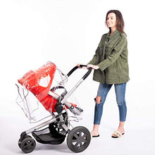 Load image into Gallery viewer, Safe Haven Universal Rain Cover For Buggy, Stroller Pram And Pushchairs With Bag, Thin, Flexible Eva Material, Odorless, For Rain, Wind And Snow
