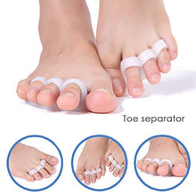 Load image into Gallery viewer, Pedimend Silicone GEL TOE SQUEEZING AVOIDING SEPRATOR (1PAIR) - Separates &amp; Cushions Toes - Improves Balance &amp; Foot Strength - Hammer Toe Corrector - Foot Care
