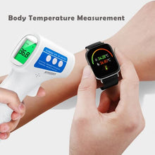 Load image into Gallery viewer, Smart Watch for Women Men, Health Watch with Body Thermometer/Heart Rate/Sleep Monitor/Blood Pressure/Blood Oxygen/Step Counter, Sports Waterproof Fitness Activity Tracker Smartwatch for iOS Android
