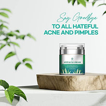 Load image into Gallery viewer, Anti Acne Treatments Cream, Acne Scar Removal Cream, Acne Face Cream, Anti Pimple Cream for Oily Combination or Sensitive Skin of All Ages for All Genders
