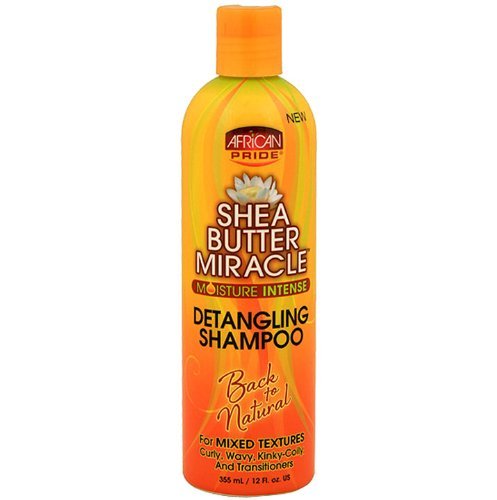 African Pride Shea Butter Miracle Detangling Shampoo 360 ml by AFRICAN PRIDE