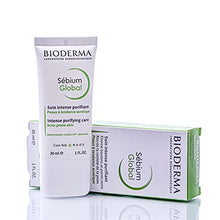 Load image into Gallery viewer, Bioderma Sebium Global Cream for Acne Prone Skin, Intense Purifying Care, 30 ml
