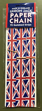 Load image into Gallery viewer, Union Jack Paper Chains
