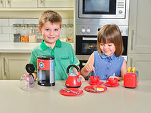 Load image into Gallery viewer, Casdon Morphy Richards Kitchen Set | Toy Kitchen Appliances For Children Aged 3+ | Includes Toaster, Coffee Maker, Kettle &amp; More!
