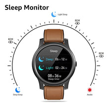 Load image into Gallery viewer, YOHOTA Smart Watch for Men, Fitness Tracker Watch with 1.32" TFT Full Touch IPS Display, IP68 Waterproof Outdoor Activity Tracker with Heart Rate and Sleep Monitor, Step Counter Watch for iOS Android
