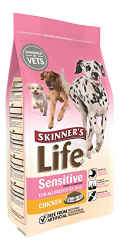Skinners Life Complete Dry Sensitive Dog Food Chicken, 12.5 kg