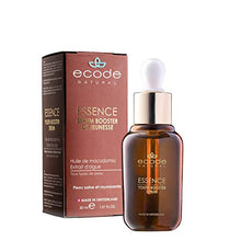 Load image into Gallery viewer, Ecode Natural Essence Youth Booster Serum with Macadamia Oil, Meadowfoam Oil, Algae Extract Swiss Made Face Serum 30 ml
