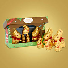 Load image into Gallery viewer, Lindt GOLD BUNNY Milk Chocolate Family Hutch, 130g - Perfect Easter gift - The iconic Lindt GOLD BUNNY, made from the finest Lindt milk chocolate
