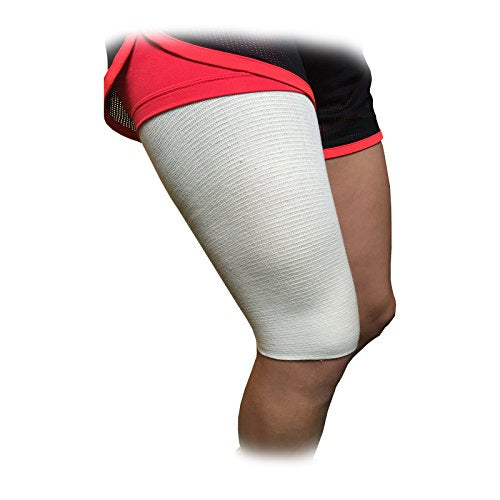 Steroplast 1 METRE OF STEROGRIP PROFESSIONAL ELASTIC TUBULAR SUPPORT LARGE THIGH XL KNEE WHITE SIZE G - UNSTRETCHED BANDAGE CIRCUMFERENCE 24CM