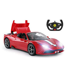 Load image into Gallery viewer, RASTAR Ferrari Remote Control Car, 1/14 Ferrari 458 Special A Red Toy Car - Convertible, Auto Open/Close
