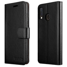 Load image into Gallery viewer, For Samsung Galaxy A20e Case Wallet Book [Stand View] Card Case Cover Magnetic Closure [Kickstand] Full Protection Premium Leather Folio Case Compatible with Samsung Galaxy A20E Phone Cover (Black)
