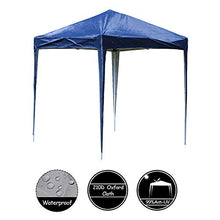 Load image into Gallery viewer, OFCASA 3M Pop Up Garden Gazebo Outdoor Party Tent with Carry Bag Awning Canopy Shelter for Outdoor Camping Wedding, Blue
