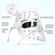 Load image into Gallery viewer, Hangsun Light Therapy Acne Treatment LED Mask FT350 Facial Therapy Unlimited Sessions for Acne Face Skin Treatment - Individually Lights of Red/Blue/Orange

